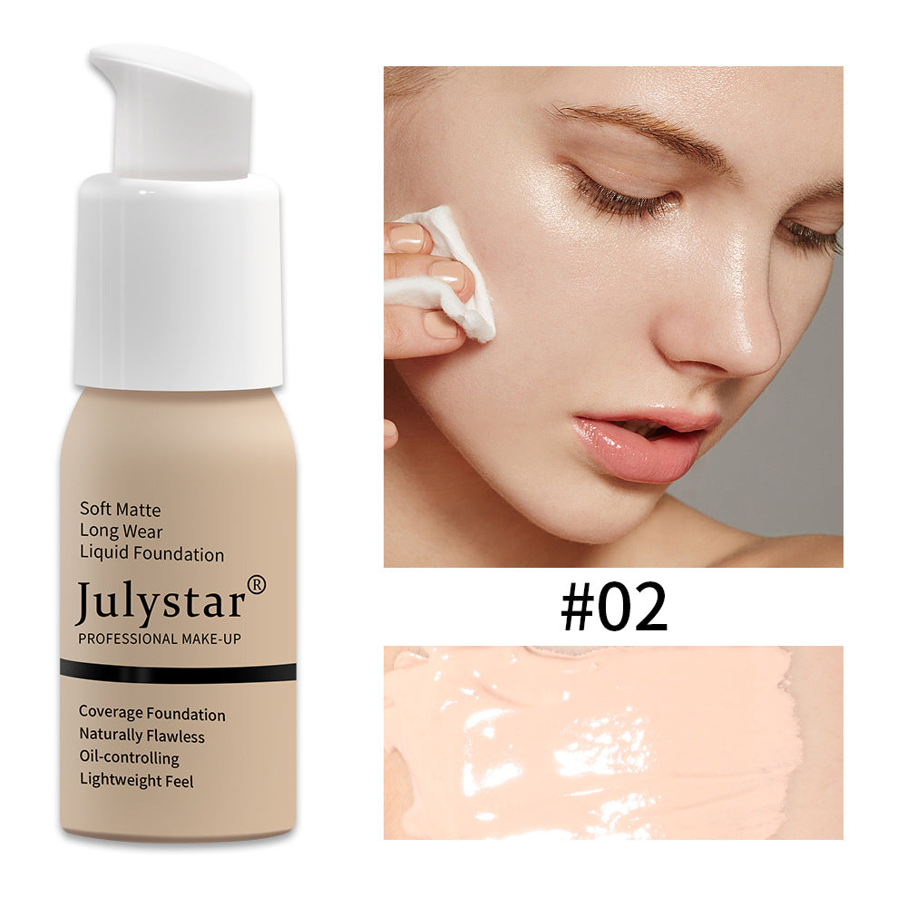 Long Lasting Waterproof Matte Liquid Foundation