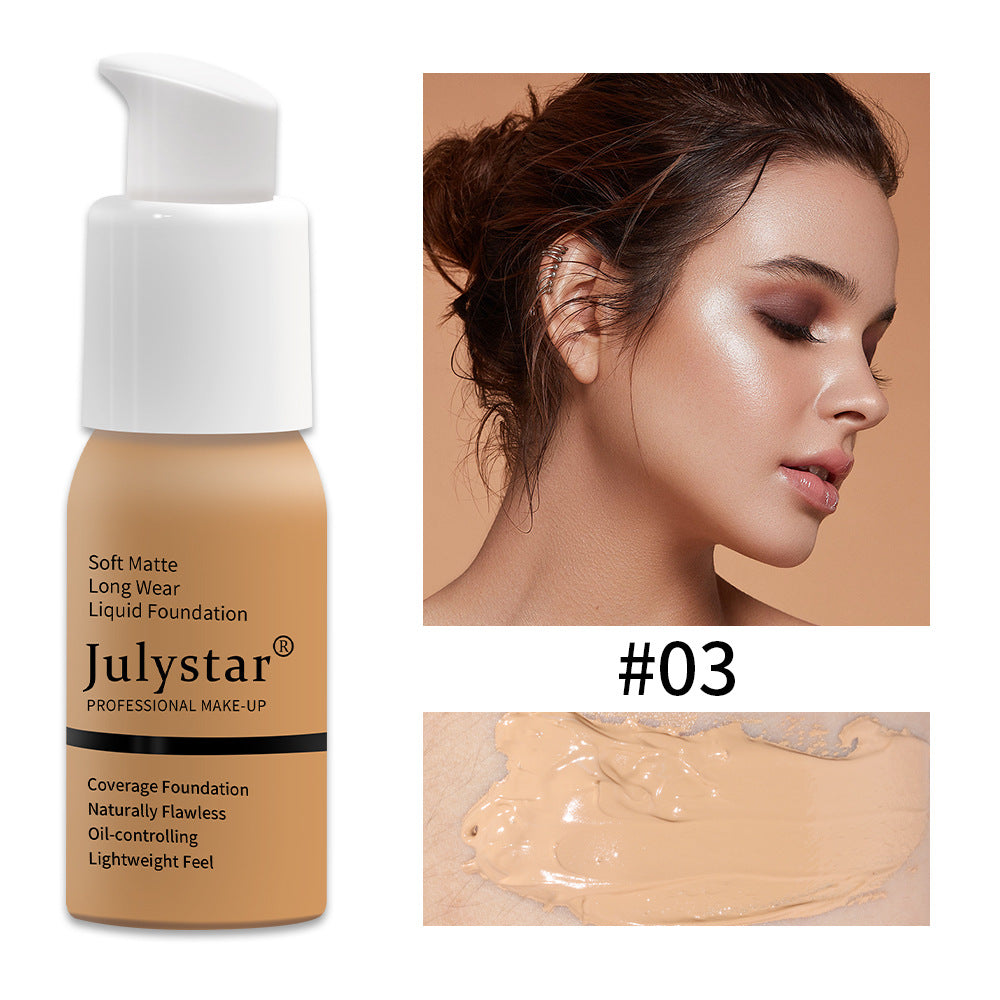 Long Lasting Waterproof Matte Liquid Foundation