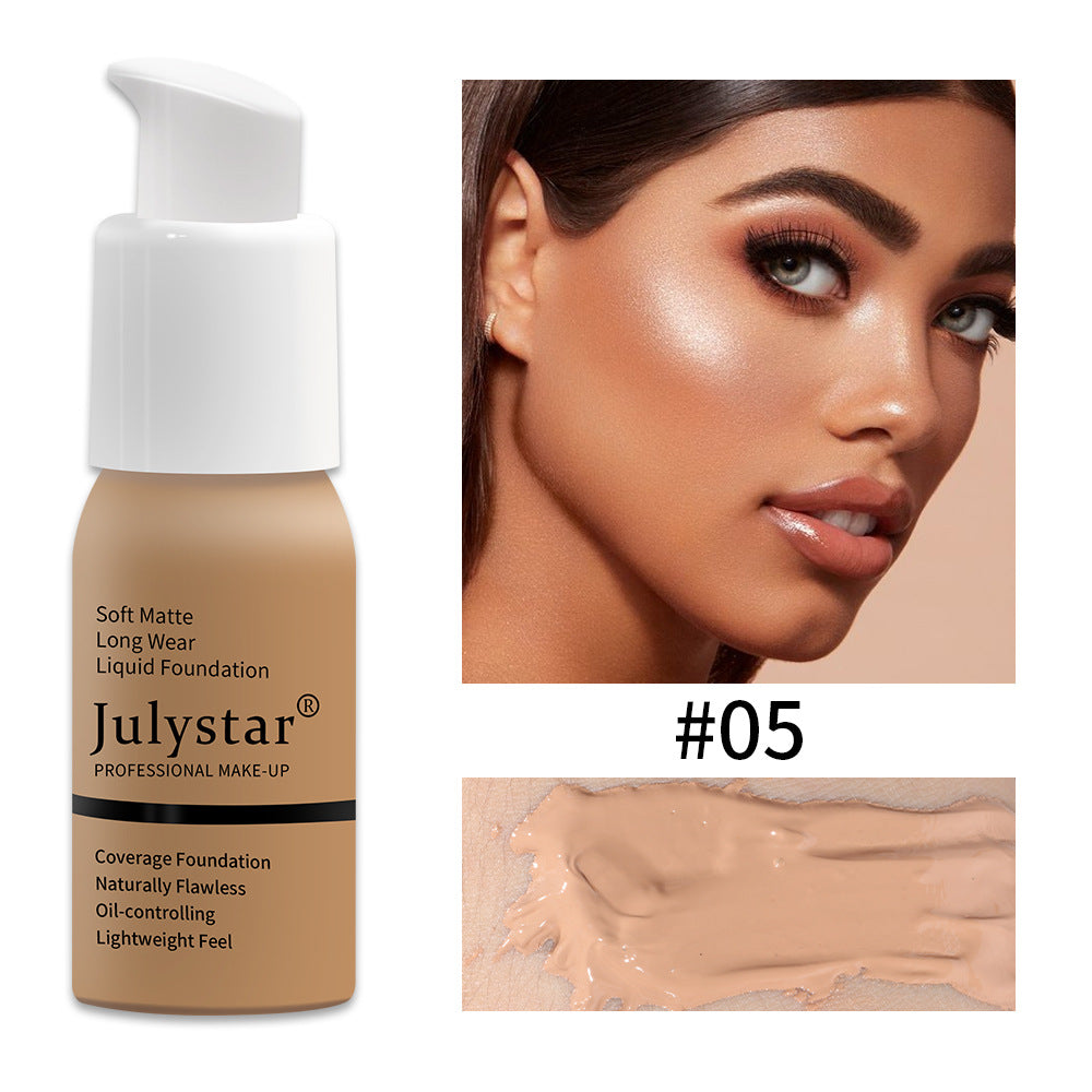 Long Lasting Waterproof Matte Liquid Foundation