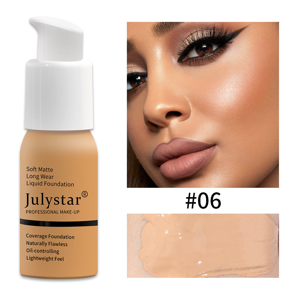 Long Lasting Waterproof Matte Liquid Foundation