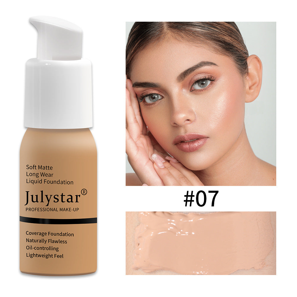 Long Lasting Waterproof Matte Liquid Foundation