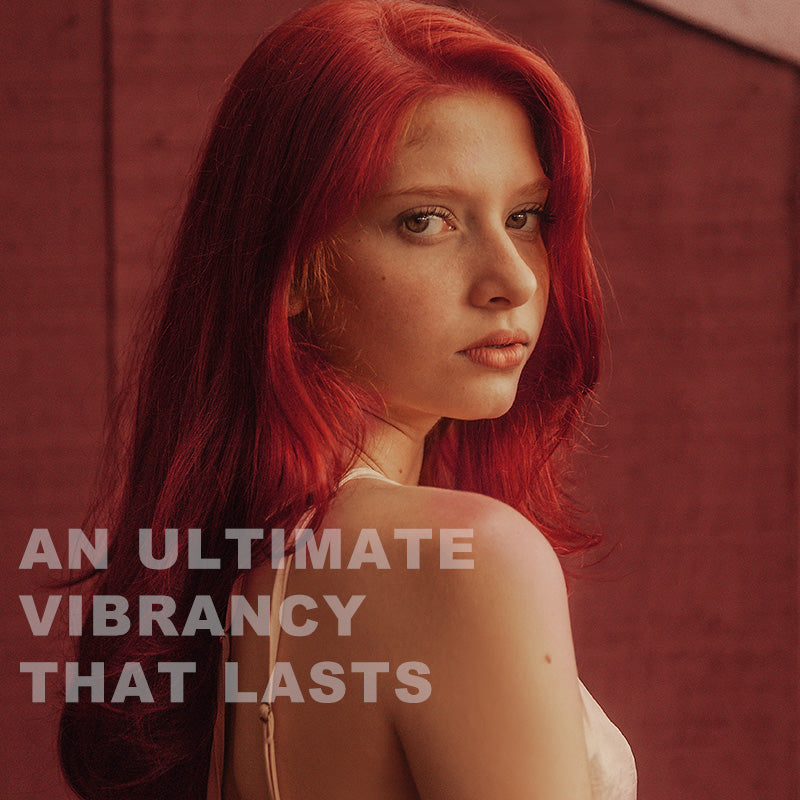【BUY 1 GET 1 FREE】Damage-Free Semi-Permanent Hair Color Dye Set(Berry red)-2