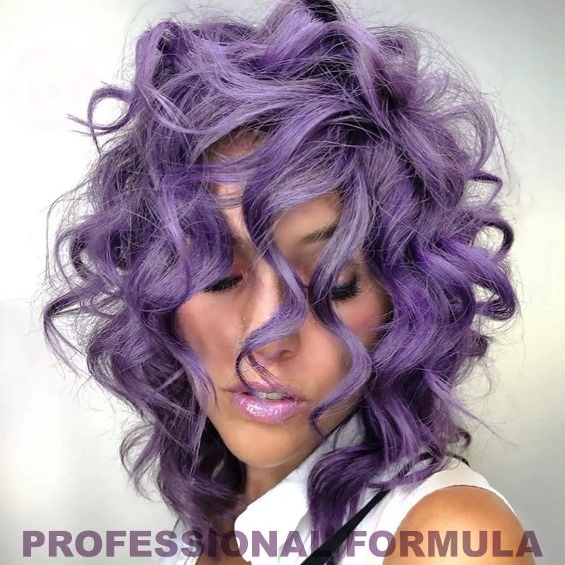 【BUY 1 GET 1 FREE】Damage-Free Semi-Permanent Hair Color Dye Set(Ash purple)-2