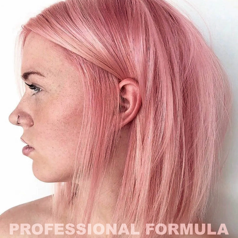 【BUY 1 GET 1 FREE】Damage-Free Semi-Permanent Hair Color Dye Set(Grapefruit pink)-2