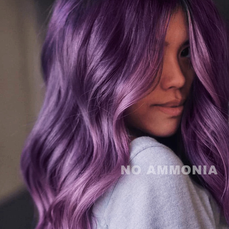【BUY 1 GET 1 FREE】Damage-Free Semi-Permanent Hair Color Dye Set(Ash purple)-3