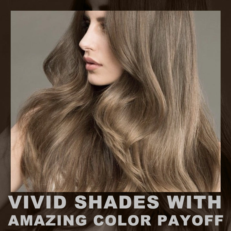 【BUY 1 GET 1 FREE】Damage-Free Semi-Permanent Hair Color Dye Set(Tea brown)-3