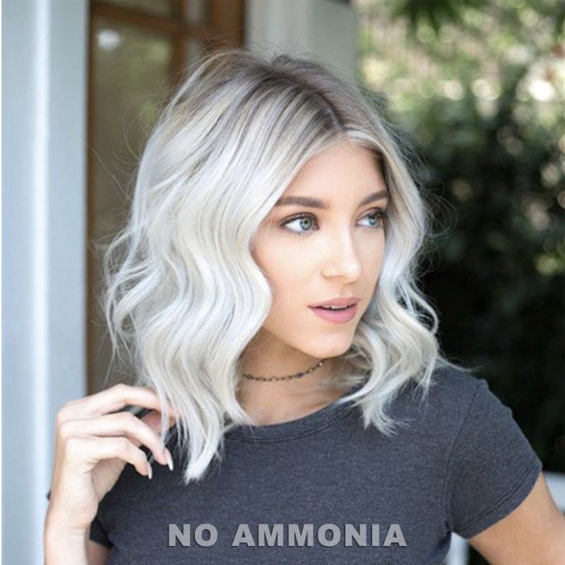 Silver white&Fade - SHECOLO