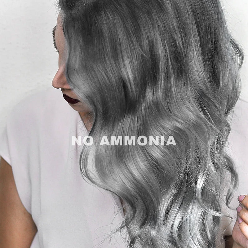 【BUY 1 GET 1 FREE】Damage-Free Semi-Permanent Hair Color Dye Set(Champagne grey)-4