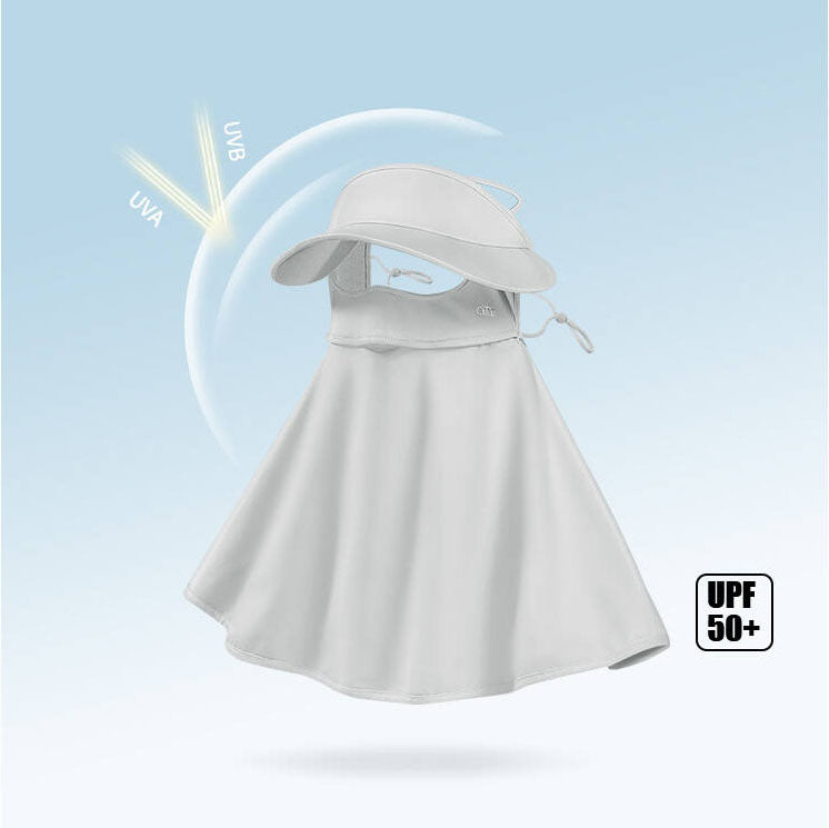 Sunscreen mask for cycling