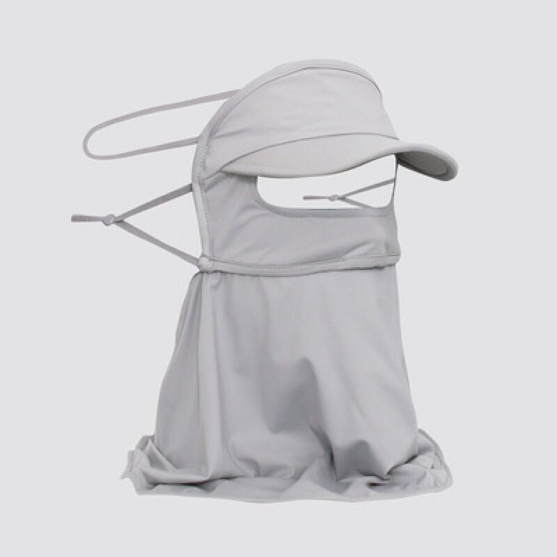 Sunscreen mask for cycling