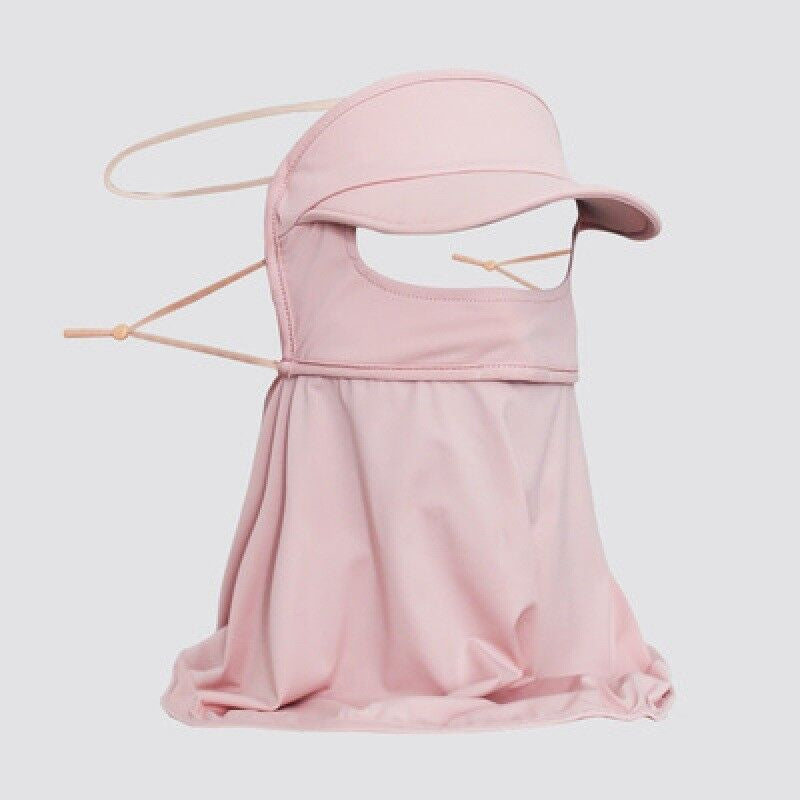 Sunscreen mask for cycling