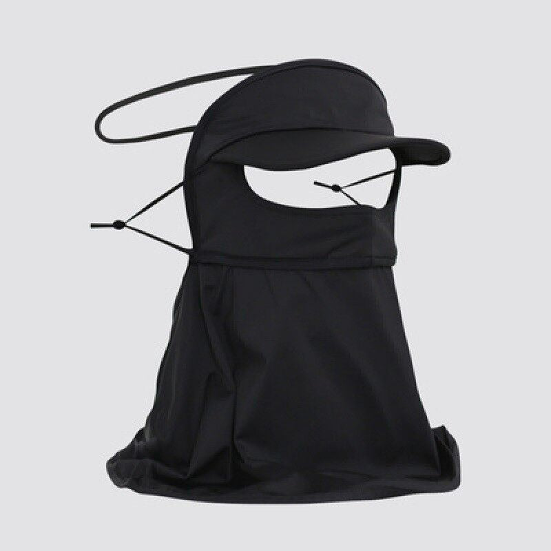 Sunscreen mask for cycling