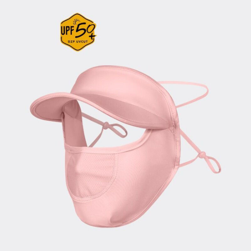 Sunscreen mask for cycling