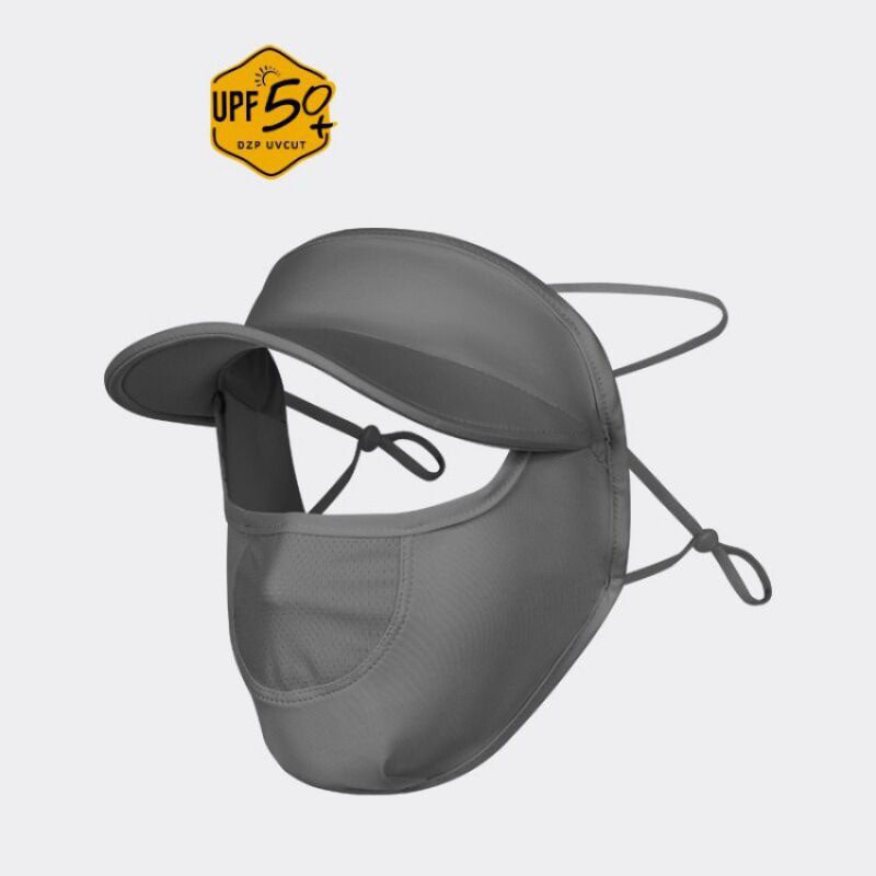 Sunscreen mask for cycling
