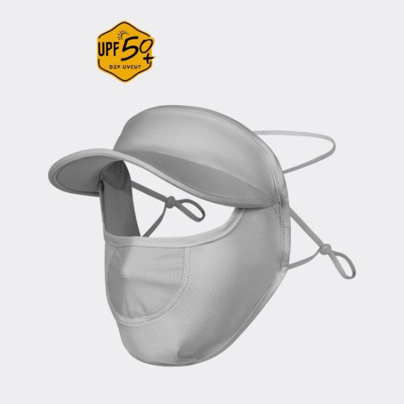 Sunscreen mask for cycling