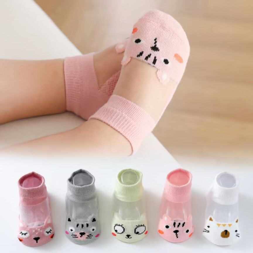 Mesh Breathable Children's Socks (5 Pieces)