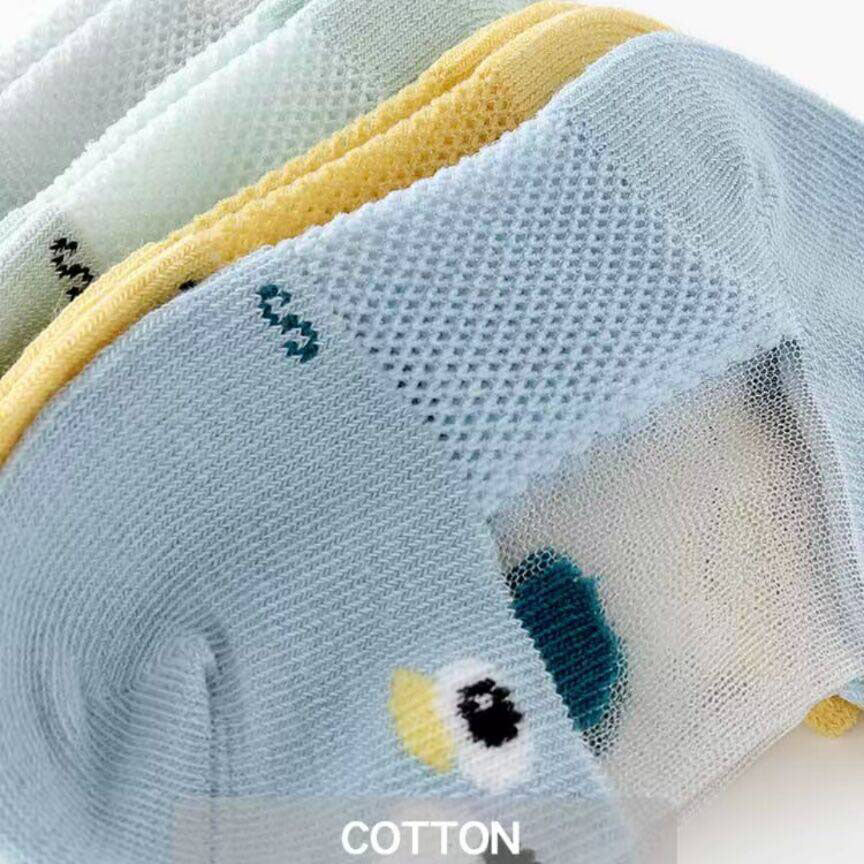 Mesh Breathable Children's Socks (5 Pieces)