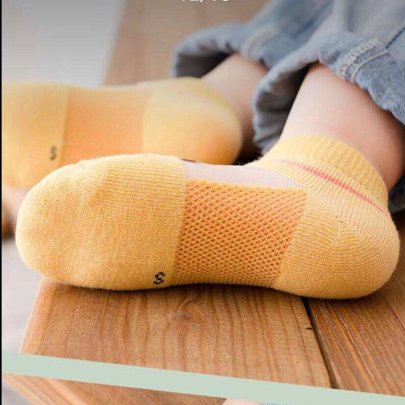 Mesh Breathable Children's Socks (5 Pieces)