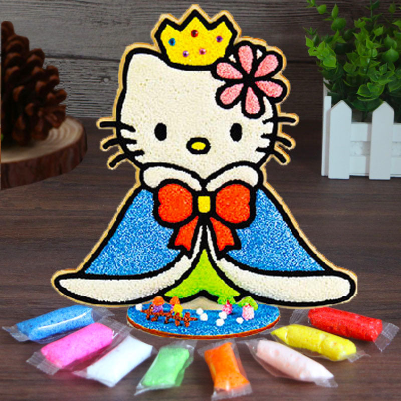 Cute diy handle painting