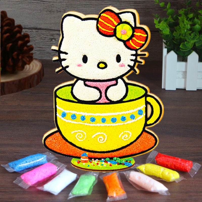 Cute diy handle painting