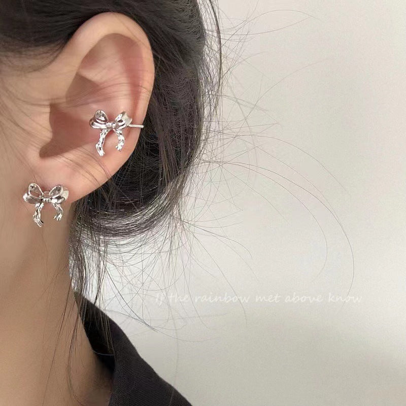 Women's Hollow Out Ear Cuff,Elegant Design C-shaped Earrings